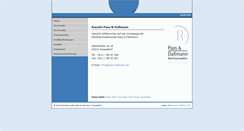 Desktop Screenshot of paas-dallmann.de
